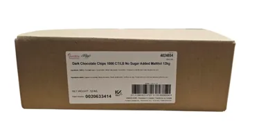 Foley's No Sugar Added Dark 1M Chips - Puratos